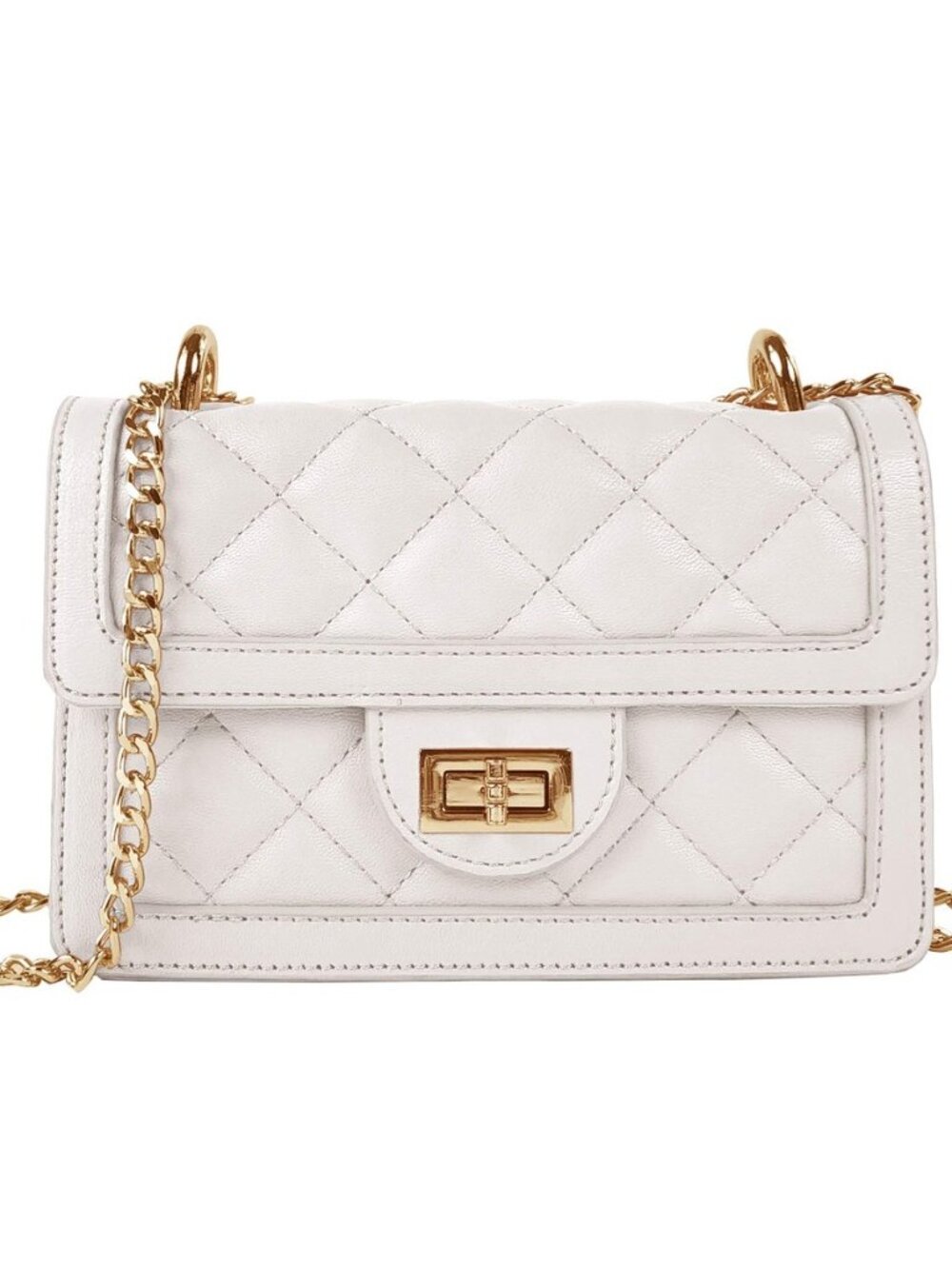 Small Quilted Crossbody Bag, Trendy Designer Mini Shoulder Bag, Phone Wallet